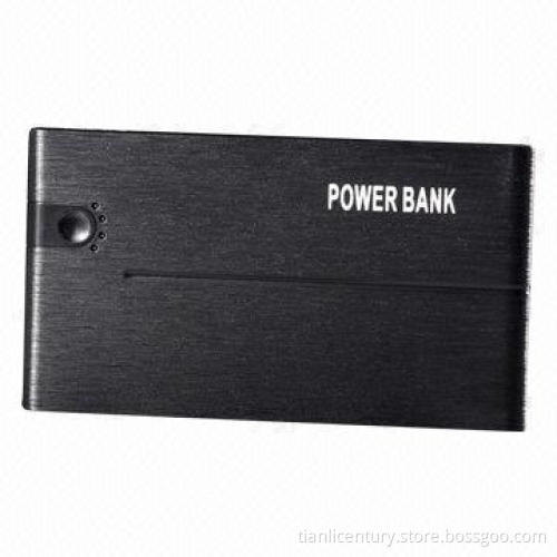 Power Bank, Ultra-slim Design with 9mm Thickness, 5000mAh Capacity